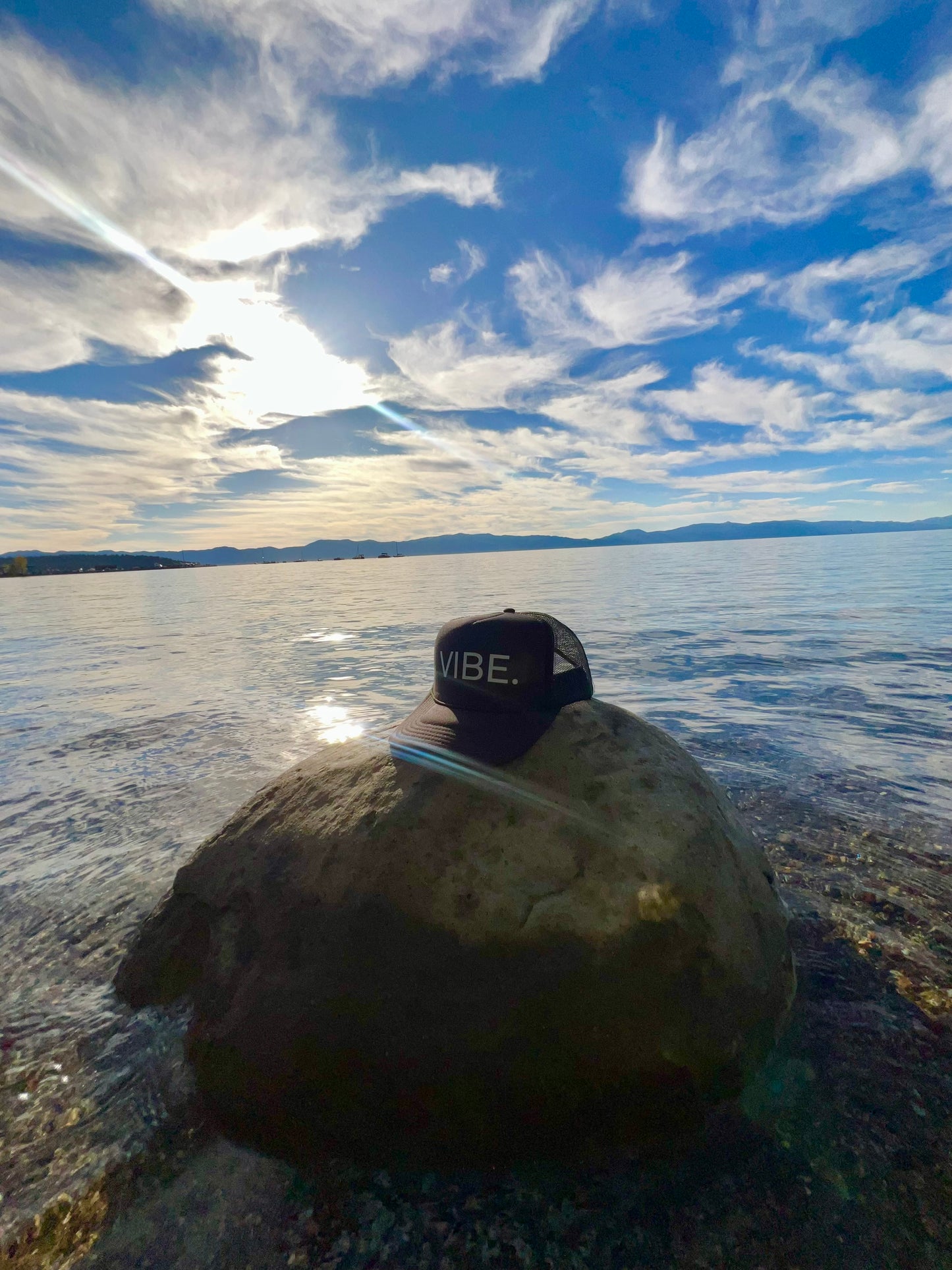 VIBE. Trucker Hat - Black