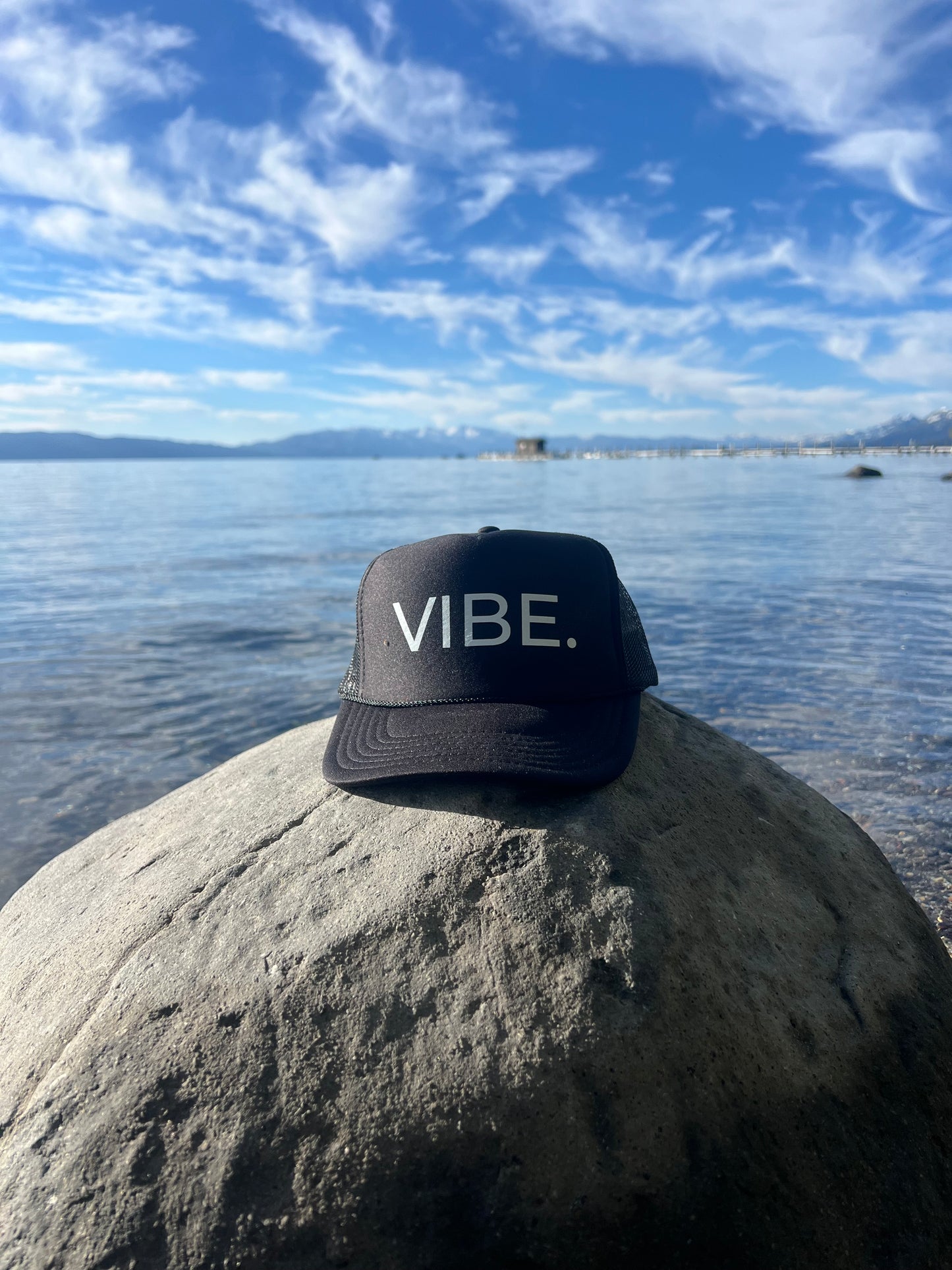 VIBE. Trucker Hat - Black