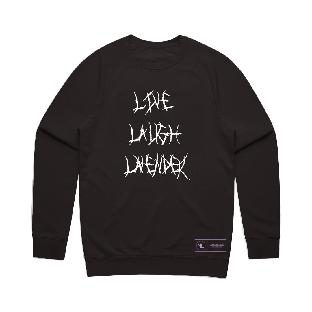 Live Laugh Lavender | Crewneck Sweater