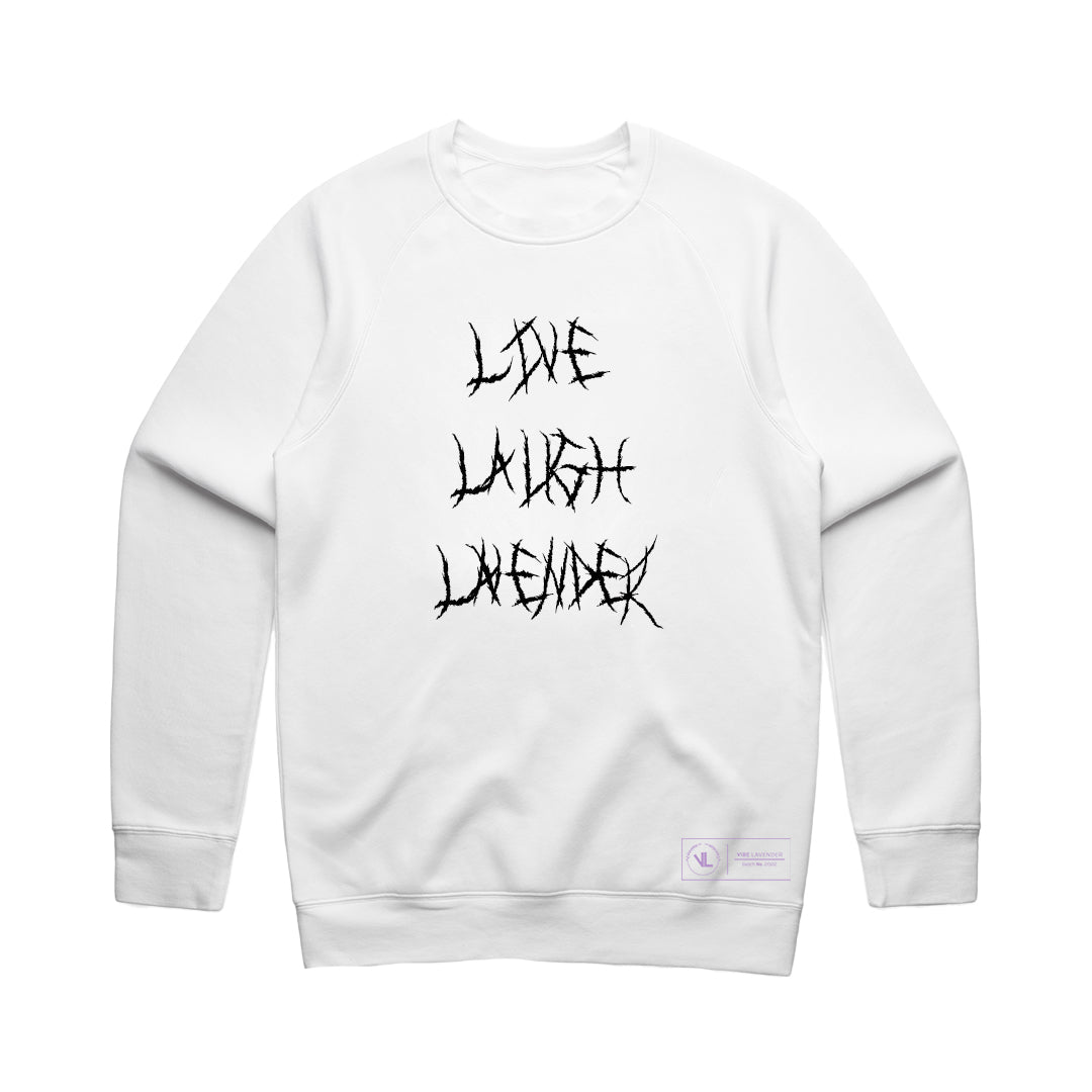Live Laugh Lavender | Crewneck Sweater
