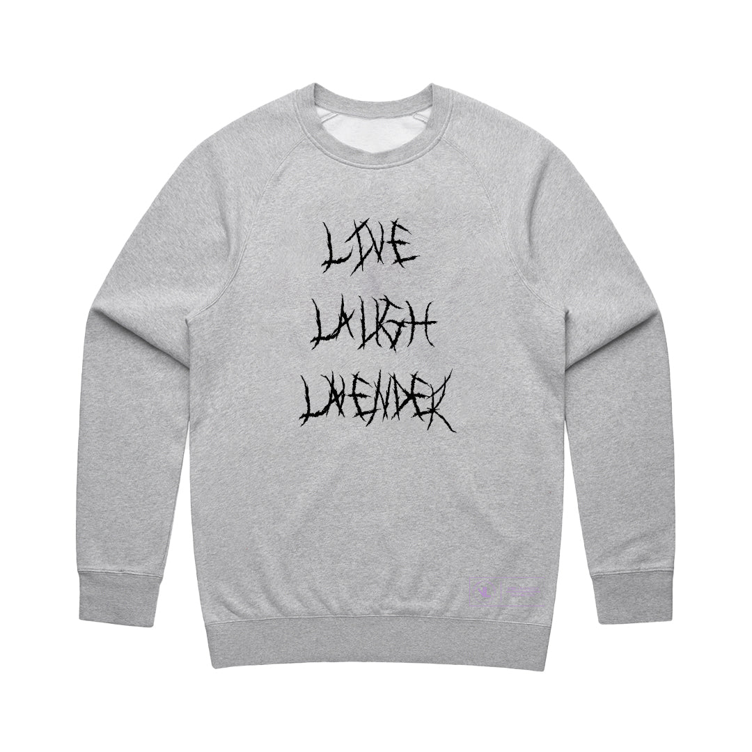 Live Laugh Lavender | Crewneck Sweater