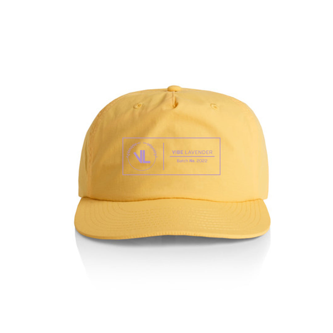 Vibe Lavender Tag Logo | Nylon Snapback