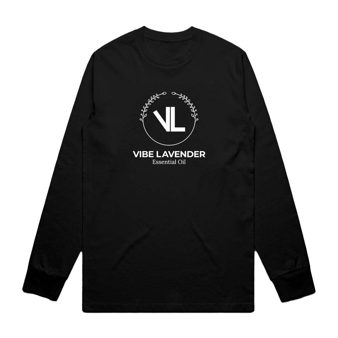 Vibe Lavender Logo | Long Sleeve Crew