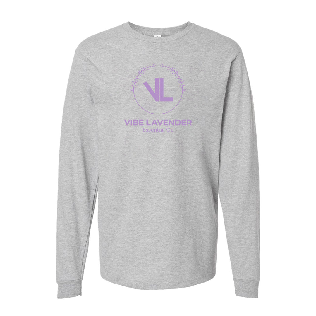 Vibe Lavender Logo | Long Sleeve Crew