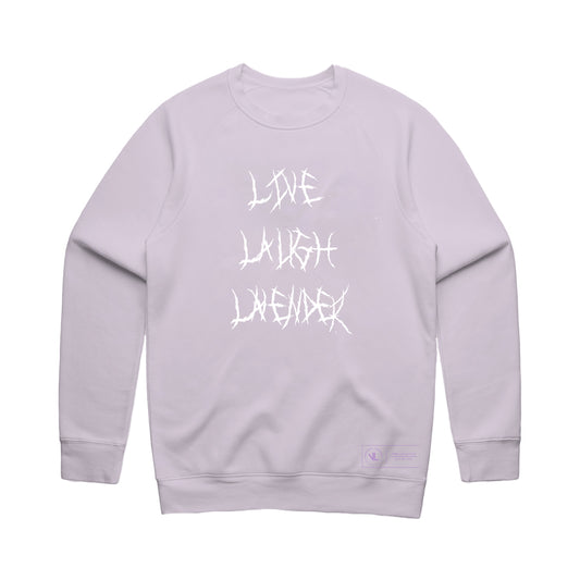 Live Laugh Lavender | Crewneck Sweater