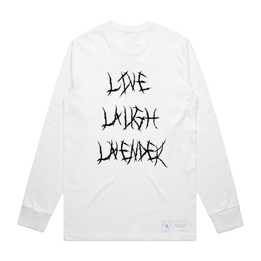 Live Laugh Lavender | Long Sleeve Crew