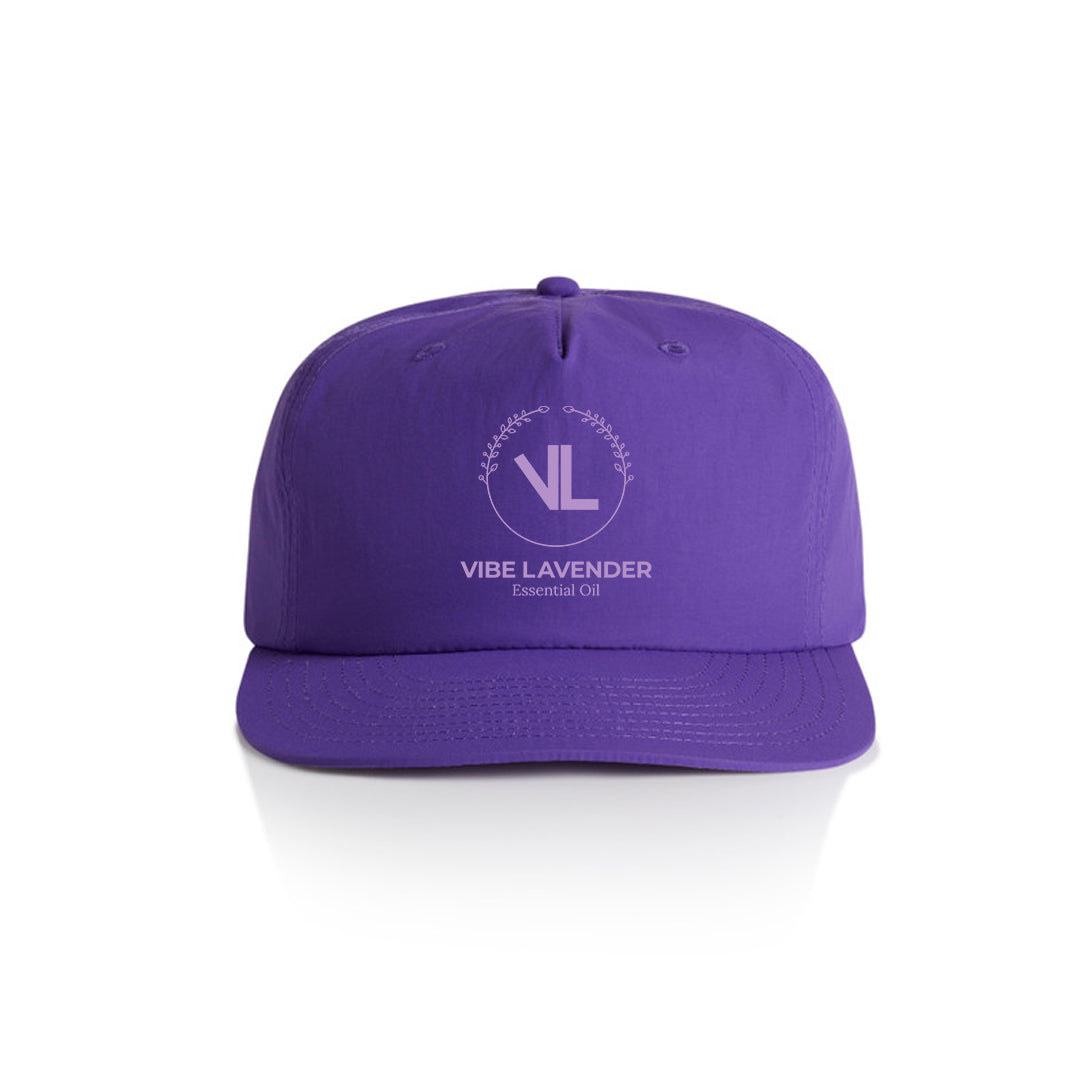 Vibe Lavender Logo | Nylon Snapback